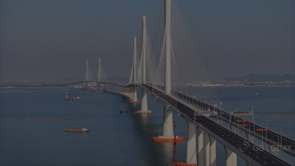 One-day Inspection Tour of Huangmaohai Bridge and Jiangmen City